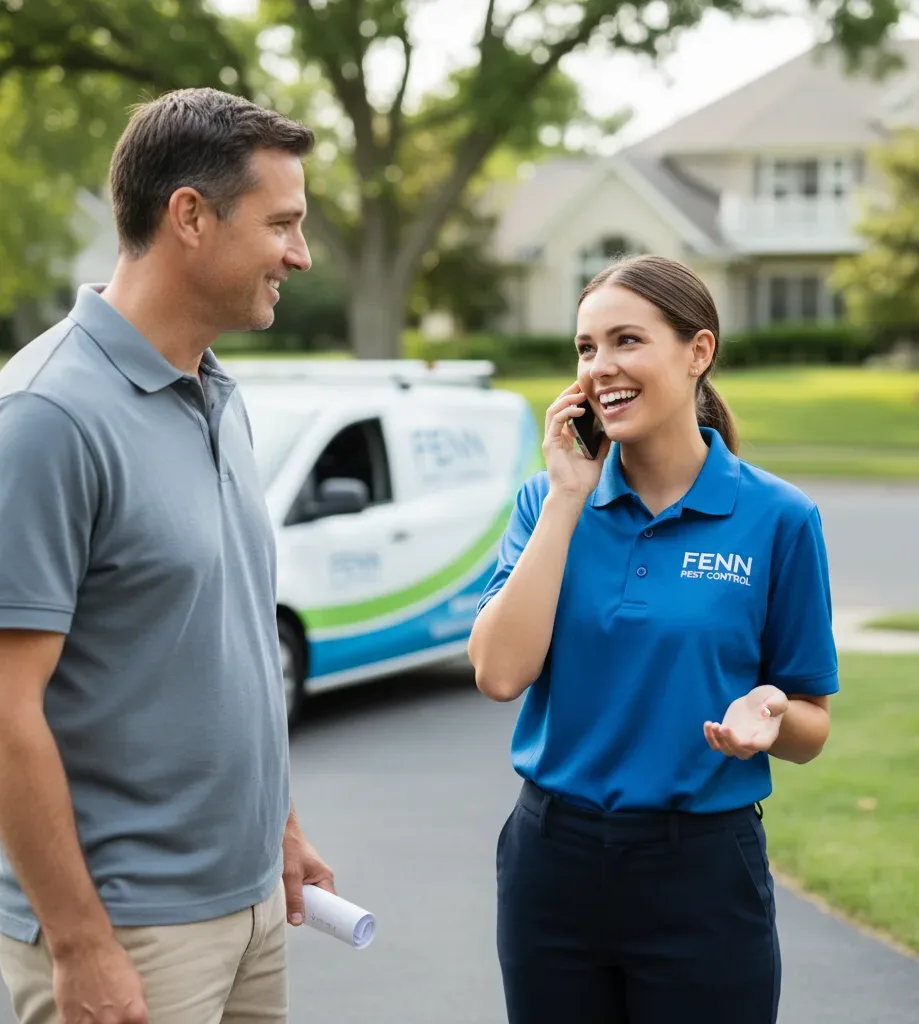 Fenn Pest Control customer support in Stevens